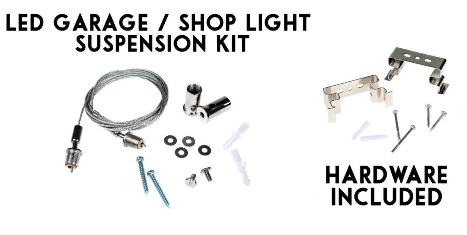 LED TRI-PROOF LIGHTS INSTALL KITS